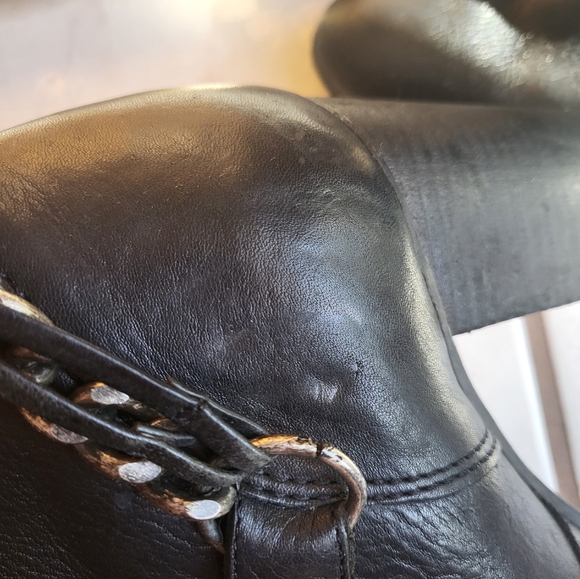 Shutz Black Booties Sz 10 - Picture 14 of 15